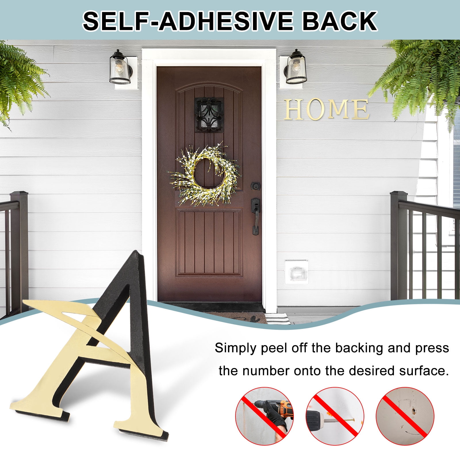 Unique Bargains 3D Alphabet Mirror Wall Stickers 3.94" x 3.94" x 0.31" Letter A