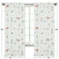 thumbnail image 6 of Farm Animals Semi-Sheer Rod Pocket Curtain Panels (Set of 2) by Sweet Jojo Designs, 6 of 6