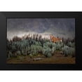 thumbnail image 2 of Marchegiani, Roberto 14x11 Black Modern Framed Museum Art Print Titled - Ethiopian Wolf, 2 of 5