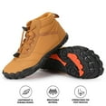 thumbnail image 2 of Winter Hike Barefoot Boots men,Minimalist Warm Zero Drop Snow Boot Slip On Barefoot Footwear Men Waterproof hike barefoot shoes, 2 of 6