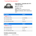 thumbnail image 2 of Engine Mount - Compatible with 1979 - 1989 GMC P2500 1980 1981 1982 1983 1984 1985 1986 1987 1988, 2 of 2