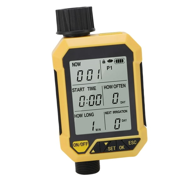 Watering Timer, Flexible Settings Sprinkler Timer for Outdoor