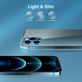 thumbnail image 4 of TPU Clear Case Transparent 1.5mm Ultra Thin Slim Anti Yellowing Protective Phone Cover Accessoryfor Iphone 12 Pro Max 6.7 Inch, 4 of 7