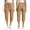 Yellow, variant on BUIGTTKLOP Long Shorts for Women Hiking Cargo Bermuda Shorts Lightweight Knee Length Capris for Summer Travel Fishing