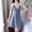 1-Gray, variant on Plus Size Nightgowns for Women Silk Nightdress V Neck Lingerie Sleepwear Adjustable Spaghetti Strap Short Negligee Chemise Pink L