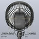 thumbnail image 4 of Ventilador, ventilador de techo, ventilador de escritorio, ventilador portátil, trípode, ventilador de iluminación, ventilador de camping al aire libre, ventilador de carga, portátil, multifuncional,, 4 of 4