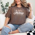 thumbnail image 2 of Creative Let's Makeup Design Statement, Espresso Comfort Colors T-Shirt, XL, 2 of 3