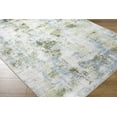 thumbnail image 2 of BoutiqueRugs Anitra Contemporary Area Rug - Machine Washable - Green, Olive, Navy - 6'7" Round, 2 of 8