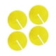 thumbnail image 3 of 4 posavasos redondos para bebidas que evitan arañazos, manteles individuales decorativos para mesa. Amarillo, 3 of 9