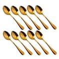 thumbnail image 1 of 10 Piezas de material acero Inoxidable 14 Cm dita Latte de Oro, 1 of 5
