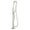 Brushed Nickel, variant on Contemporary Square Freestanding Bathtub Faucet With Lever Handle for Flash Rough-In Valve, Chrome