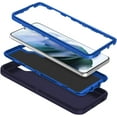 thumbnail image 2 of Petocase for Samsung Galaxy S21 5G Case,Shockproof Dust/Drop Proof 3-Layer Protection [Without Screen Protector] Rugged Heavy Duty Cover Case for Samsung Galaxy S21 5G 6.2 2021,Navy Blue, 2 of 7