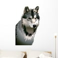 thumbnail image 1 of Wolf Wall Decal by Wallmonkeys Peel and Stick Graphic (36 in H x 23 in W) WM256087, 1 of 4