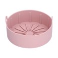 thumbnail image 3 of Fryer Basket,  -20 Degrees Celsius -220 Degrees Celsius  High Temperature Resistant Silicone Pot  For Restaurant For Kitchen For Home 16cm Pink, 3 of 8