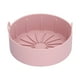thumbnail image 1 of Reusable Silicone Pot Replacement Kitchen Electric Fryer Basket Tray Baking Accessory 20℃220℃(16cm Pink ), 1 of 5