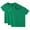 Green 3PCS, variant on Cnuiaeg Summer Tops Printed Children'S Fashion Loose T Shirt Girls Solid Color Short-Sleeved Round Neck Size:3-4 Years