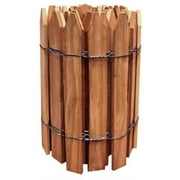 Greenes Fence RC24B 16 in. x 12 ft. Cedar Stain Gothic Top Trim Fence