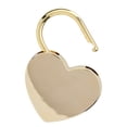 thumbnail image 3 of Vintage Metal Heart Lock with Key, Durable, Small, Suitable for Jewelry Box, Luggage, More, 3 of 7