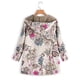 thumbnail image 4 of Chaquetas para mujer Abrigos cálidos de invierno Estampado floral Bolsillos con capucha Abrigos de gran tamaño vintage Odeerbi ODB-3, 4 of 5