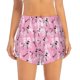 thumbnail image 2 of Balery Cartoon Poodle Dog Pantalones cortos deportivos para mujer con forro y dos bolsillos, elásticos, para entrenamiento, gimnasio, yoga-Small, 2 of 7