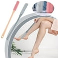 thumbnail image 4 of Wmool Toe Cleaning Brush 15.7" Foot Scrubber in Shower with Long Handle Silicone., 4 of 8