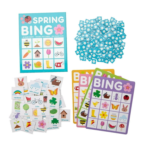 Fun Express Premium Spring Bingo Game