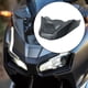 thumbnail image 5 of Protector Delantero Delantero de La Motocicleta Protector de Protección Contra Recortes Reemplazos para ADV150 añadir Un Contacto de a negro carbón Macarena Cubierta del faro delantero, 5 of 8