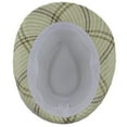 thumbnail image 5 of Silver Fever Stylish Banded Fedora Hat with Ribbon, 5 of 5