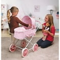 thumbnail image 3 of Just Like Mommy 3-in-1 Doll Pram/Carrier/Stroller - Pink/Rosebud, 3 of 9