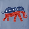 thumbnail image 3 of CafePress - Glitter Republican Elephant T Shirt - Womens Comfort Colors® Shirt, 3 of 4