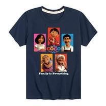 Coco - Family Is Everything - Toddler And Youth Short Sleeve Graphic T-Shirt