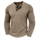 thumbnail image 4 of pstuiky camisa de manga larga para hombre, Camiseta deportiva y de fitness para hombre, de color liso, cálida y ajustada, con cuello semialto y manga larga. top de hombre m, 4 of 9