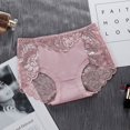 thumbnail image 3 of Ropa interior de algodón para mujer, bragas de encaje Sexy de cintura media, calzoncillos huecos para mujer, calzoncillos de elevación de cadera, lencería de talla grande, ssy58, 3 of 5