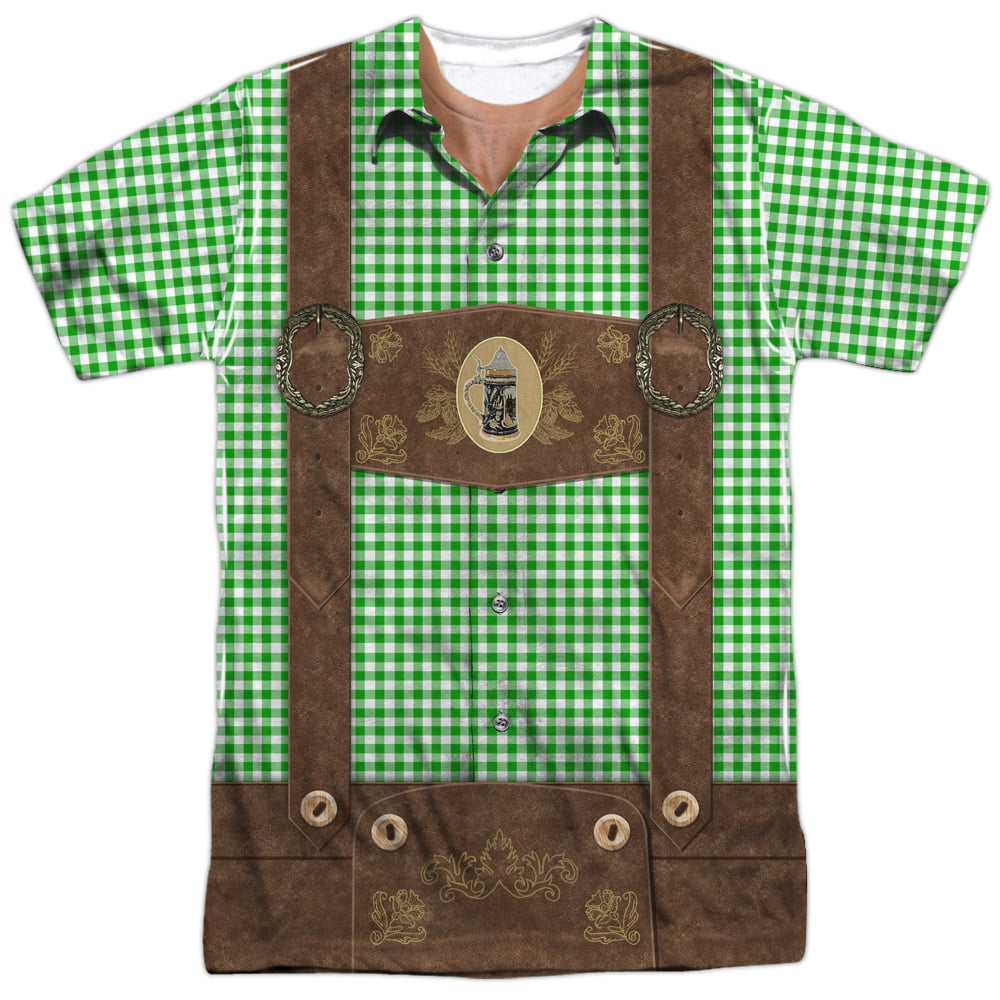 Uncle Grandpa TV Show LEDERHOSEN 2-Sided Sublimated All Over Print Poly T-Shirt 