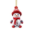 thumbnail image 2 of 2D Acrylic Dwarf Christmas Tree Pendant Christmas Cute Christmas Dwarf Double Print 2D Gift Pendant, 2 of 6