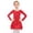 04# Red, variant on Girls Long Sleeve Ballet Leotards Tutu Dress Crisscross Back Dance Dress Toddler Ballerina,Red 5-6Y