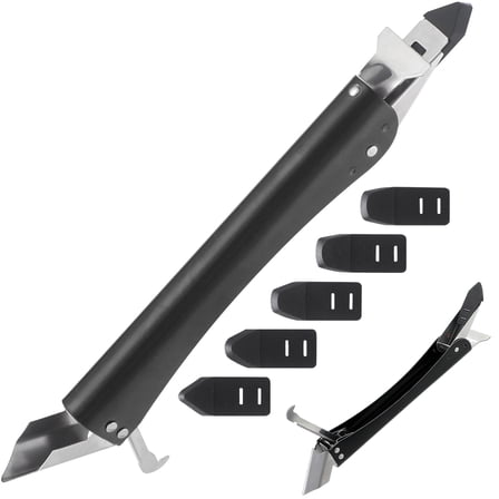 Ogetok Squeegee - Heavy-Duty Rubber Blade Cleaner, Multipurpose Window & Glass Scraper for Home & Auto - Durable Waterproof Design for Streak-Free Cleaning