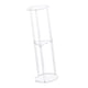 thumbnail image 5 of Mesa auxiliar de acrílico transparente, mesita de noche, decorativa, versátil, compacta, de fácil montaje, mesa auxiliar pequeña para bebidas para el, 5 of 8