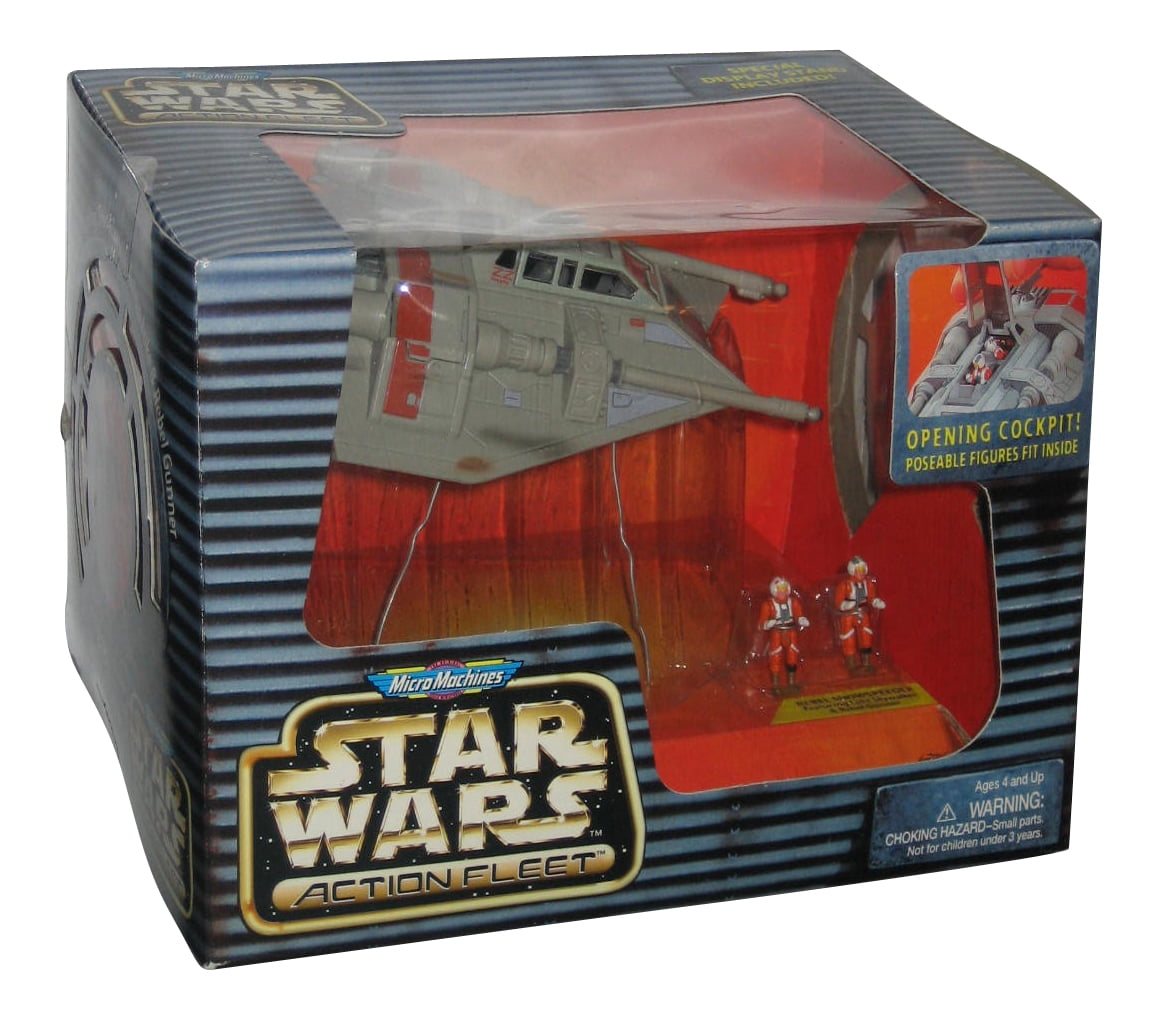 Star Wars Micro Machines Galoob Action Fleet Rebel Snow Speeder Toy Set - Walmart.com - Walmart.com