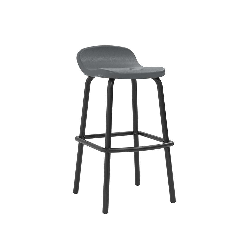 Suncast Outdoor Resin Bar Stools 2-pack - Cool Gray