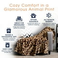 thumbnail image 5 of Cheer Collection Faux Fur Printed Blanket - Multiple Colors & Sizes - By Cheer Collection, 5 of 5