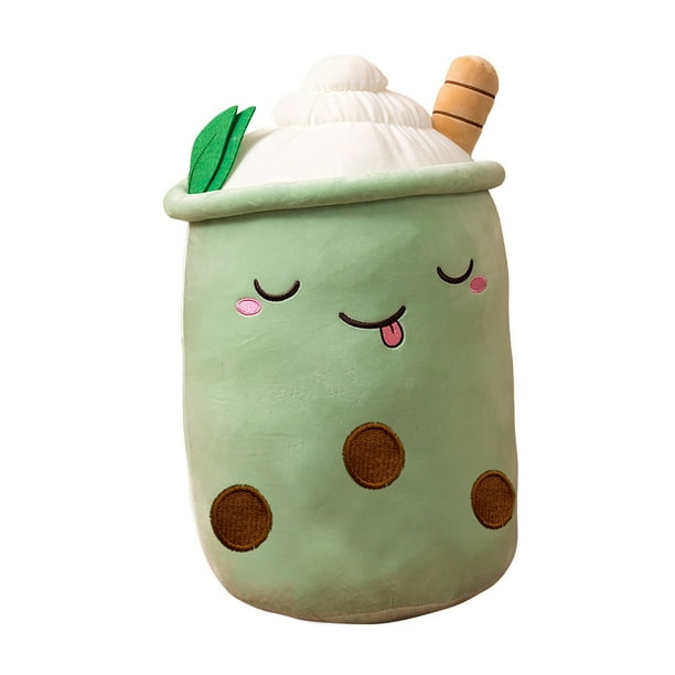 OAVQHLG3B Cute Boba Tea Plush Stuffed Toy, Kawaii Bubble Milk Tea Plush Pillow Super Soft Anime