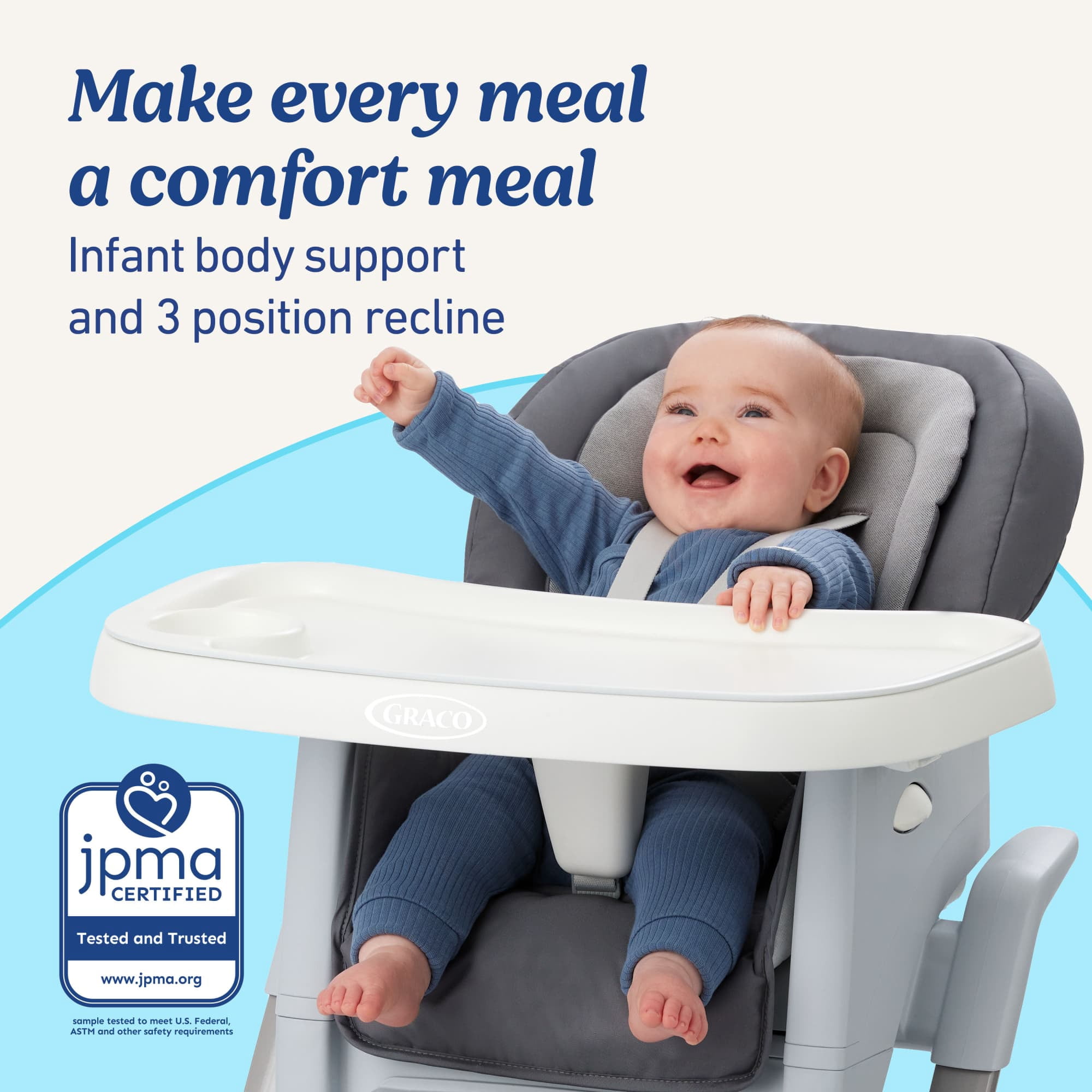 Graco DuoDiner DLX Highchair, Lilac Mod