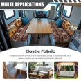 thumbnail image 4 of Pzuqiu Highland Cow Rv Cushion Slipcover Lightweight Set Of 2 Aztec Rv Dinette Cushion Set Easy Install Replacement Camper Sofa Chair Protector for Travel Trailer Couch Booth Seat, 4 of 6