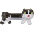 thumbnail image 3 of Minecraft Purring Sounds Plush Cat Neck Pillow Toy, Soft Comfort Gift for All Ages, 3 and Older, 3 of 6