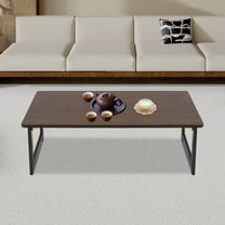 Walnut Bamboo 80x40x30cm Folding Low Table Can Be Stored In The Floor Table, Coffee Table, Living Room Tatami Table