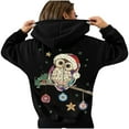 thumbnail image 2 of Pntutb sudaderas con capucha de Navidad para mujer lindo Elk gráfico moda sudaderas con capucha de manga larga pulóver sudaderas casuales Pntutb Pntutb-7288, 2 of 5