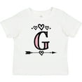 thumbnail image 3 of Inktastic Letter G Monogram Tribal Arrow Girls Toddler T-Shirt, 3 of 5