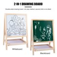 thumbnail image 4 of Tablero de dibujo de escritura de madera 2 en 1 que levanta el juguete magnético de doble cara para niños Tmvgtek juguetes de los niños, 4 of 9