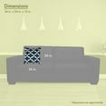 thumbnail image 3 of Majestic Home Goods Pillow 24x24 Trellis Navy, 3 of 4